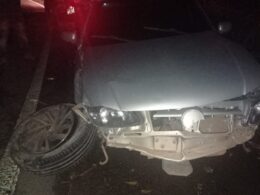 Motoristas embriagados são presos após acidente na MGC-146 entre Poços de Caldas e Andradas - Foto: Divulgação/Polícia Militar Rodoviária