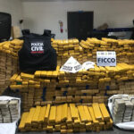 Polícia apreende mais de uma tonelada de drogas na BR-497, em Prata, no Triângulo Mineiro - Foto: Divulgação/PCMG