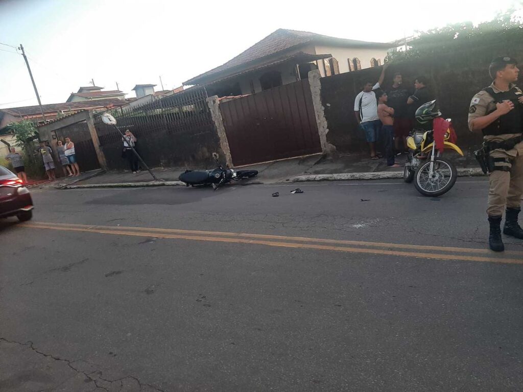 Filho de policial morre após colisão entre motos em Caeté, na Grande BH - Foto: Divulgação/PMMG