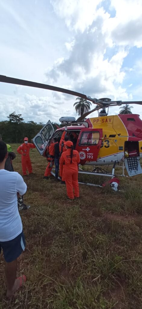 Motociclista fica ferido após cair em trilha na Serra do Cipó - Foto: Divulgação/CBMMG