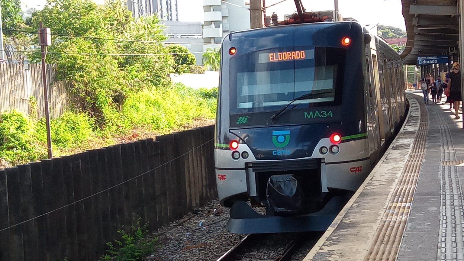 Metrô de Belo Horizonte - Foto: Elberty Valadares/Por Dentro de Minas