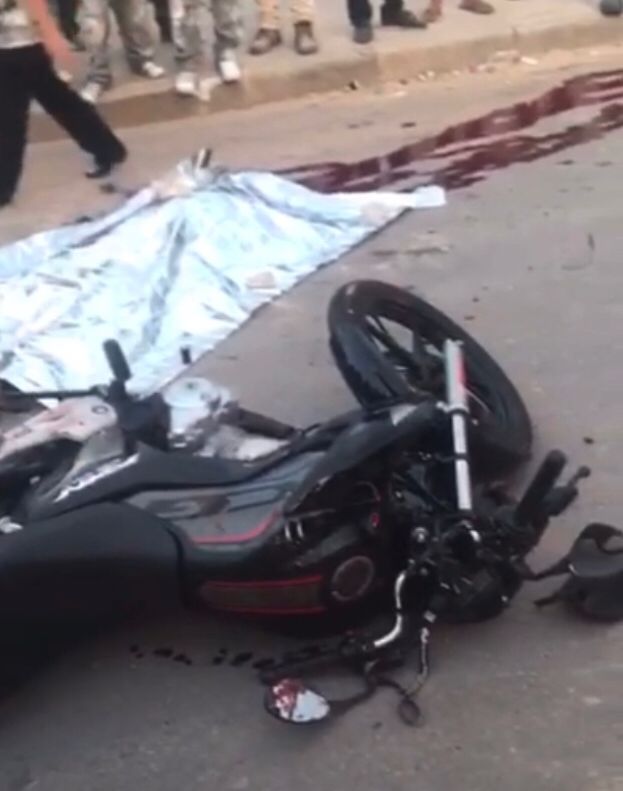 Motociclista morre ao ser atingido por linha de cerol na MG-020, em BH - Foto: Reprodução/Redes Sociais