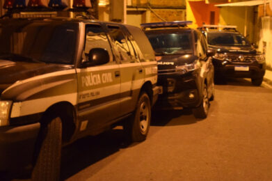 Doze pessoas integrantes de organização criminosa são presas em Muriaé - Foto: Divulgação/PCMG