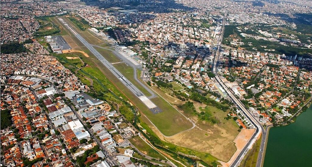 Falha elétrica deixa Aeroporto da Pampulha temporariamente inoperante em BH Falha elétrica deixa Aeroporto da Pampulha temporariamente inoperante em BH - Foto: Divulgação