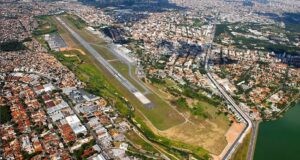 Falha elétrica deixa Aeroporto da Pampulha temporariamente inoperante em BH Falha elétrica deixa Aeroporto da Pampulha temporariamente inoperante em BH - Foto: Divulgação