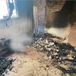 Casa é incendiada e uma pessoa morre no bairro Nova Suíça, em BH - Foto: Divulgação/CBMMG