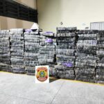Polícia Federal apreende 1,5 tonelada de maconha dentro de caminhão na MG-050, em Piumhi - Foto: Divulgação/Polícia Federal