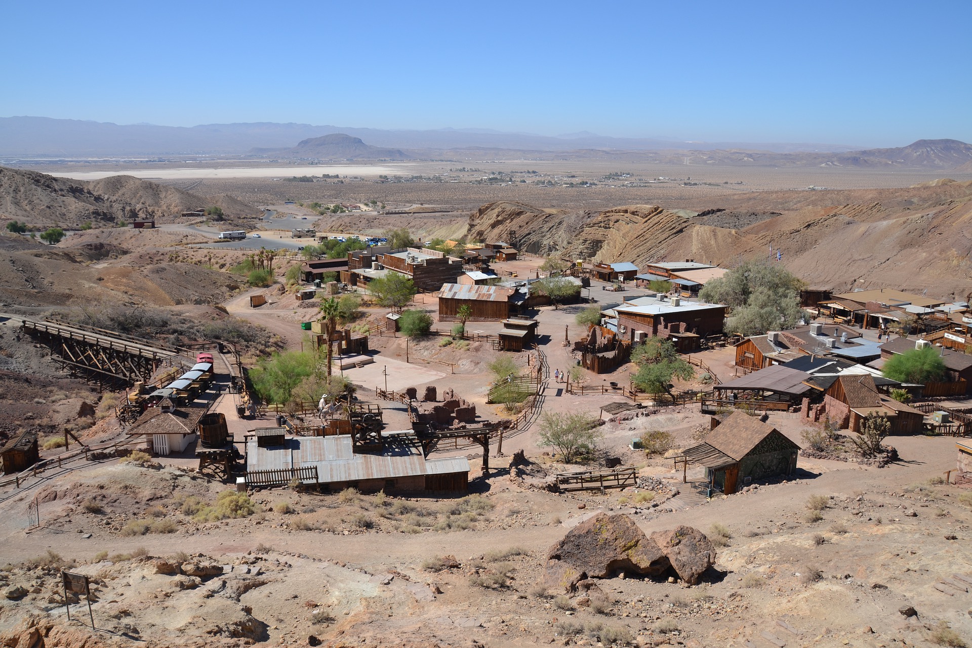 Calico Ghost Town: a famosa cidade fantasma da Califórnia - Foto: Divulgação/Pixabay