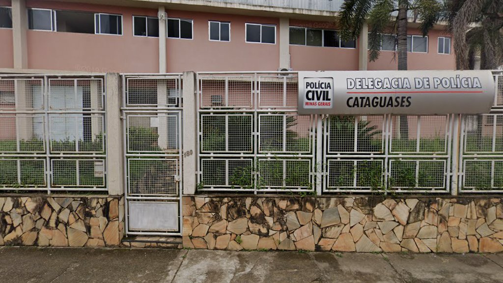 Delegacia de Policia Civil de Cataguases - Foto: Reprodução/Google Street View