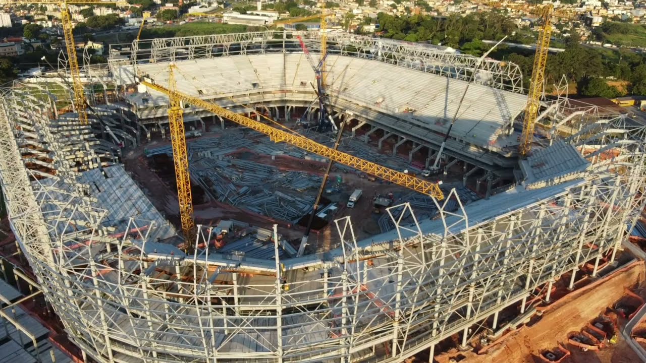 Operário da Arena MRV é baleado em frente à obra no bairro Califórnia, em BH - Foto: Reprodução