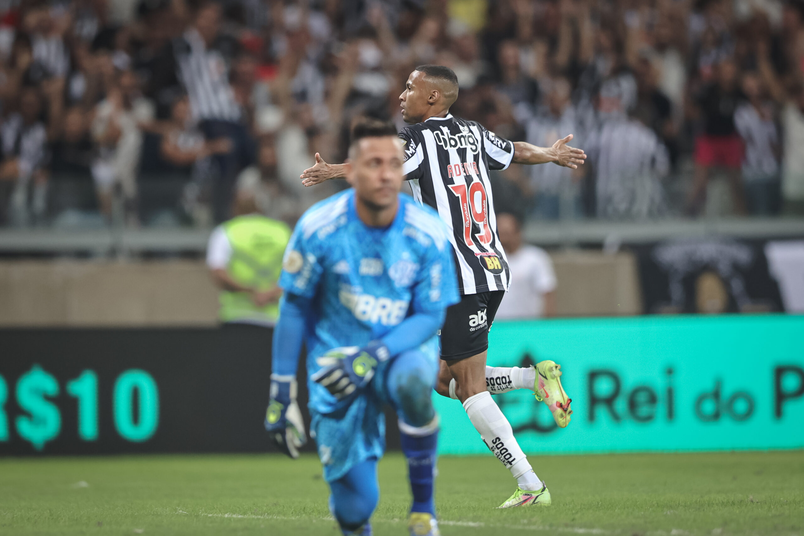 Em Mineirão lotado, Atlético vence o Flamengo no Brasileiro - Foto: Pedro Souza/Atlético