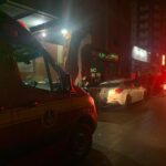 Cinco pessoas são baleadas na entrada de boate em Patos de Minas, no Alto Paranaíba - Foto: Divulgação/Corpo de Bombeiros