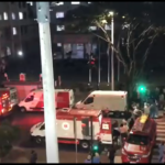 Incêndio atinge andar do CTI do Hospital Santa Casa de Belo Horizonte - Foto: Reprodução/Redes Sociais
