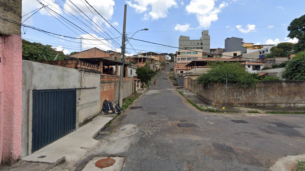 Rua Luiz Carlos Rocha onde ocorreu o crime - Foto: Reprodução/Google Street View