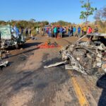 Quatro pessoas morrem em grave acidente na MG-176, em Dores do Indaiá - Foto: Divulgação/CBMMG