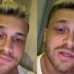 Influenciador Gustavo Tubarão é diagnosticado com paralisia de Bell - Foto: Reprodução/Redes Sociais