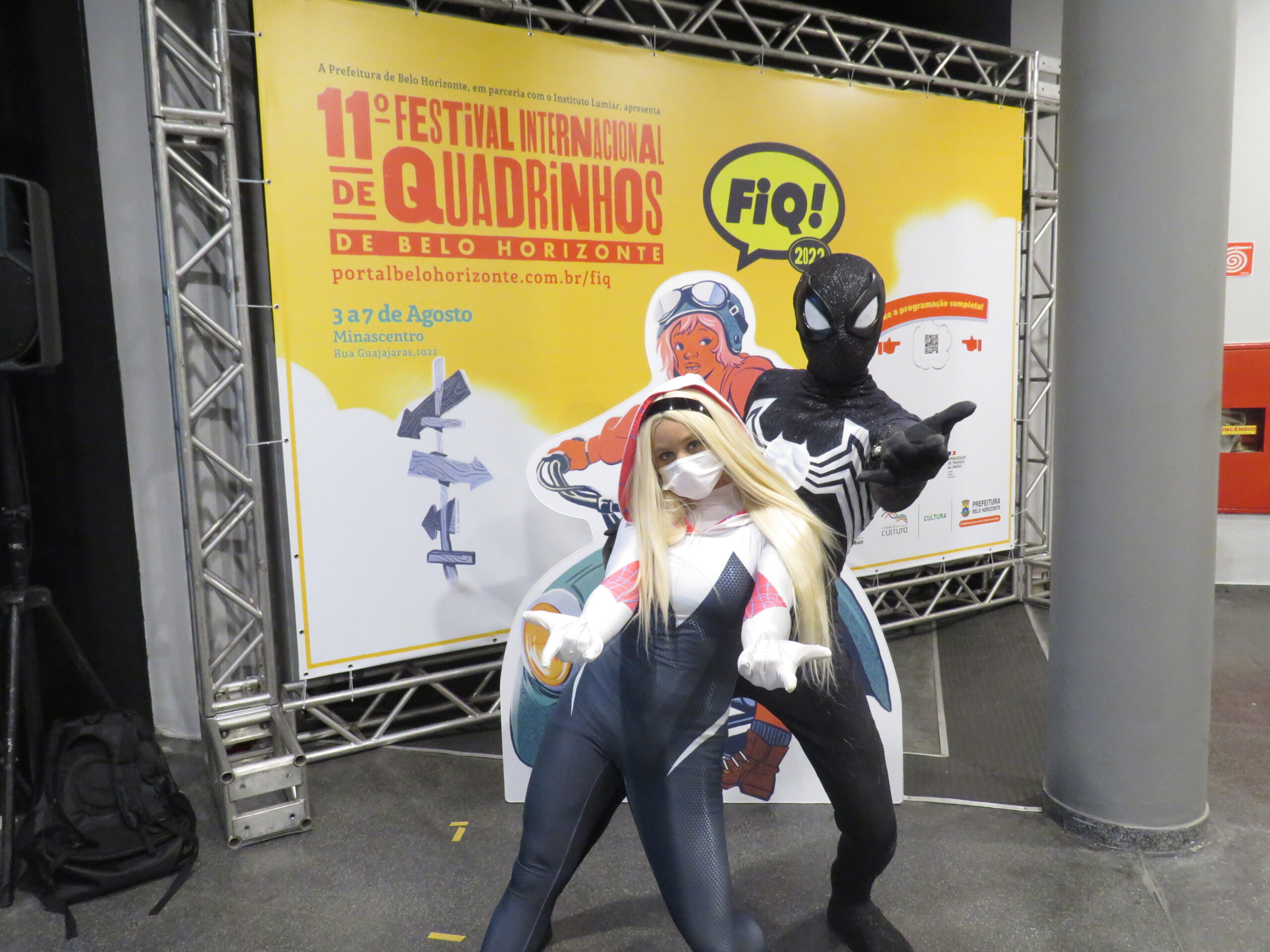 Festival Internacional de Quadrinhos acontece até domingo no Minascentro, em Belo Horizonte 3 Festival Internacional de Quadrinhos acontece até domingo no Minascentro, em Belo Horizonte - Foto: Elberty Valadares/Por Dentro de Minas