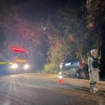 Jovem morre em acidente entre carro e caminhão na MGC-460, entre Lambari e Carmo de Minas - Foto: Divulgação/CBMMG