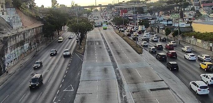 Motoristas enfrentam trânsito na ida para o jogo do Atlético, no Mineirão - Foto: Divulgação/BHTrans