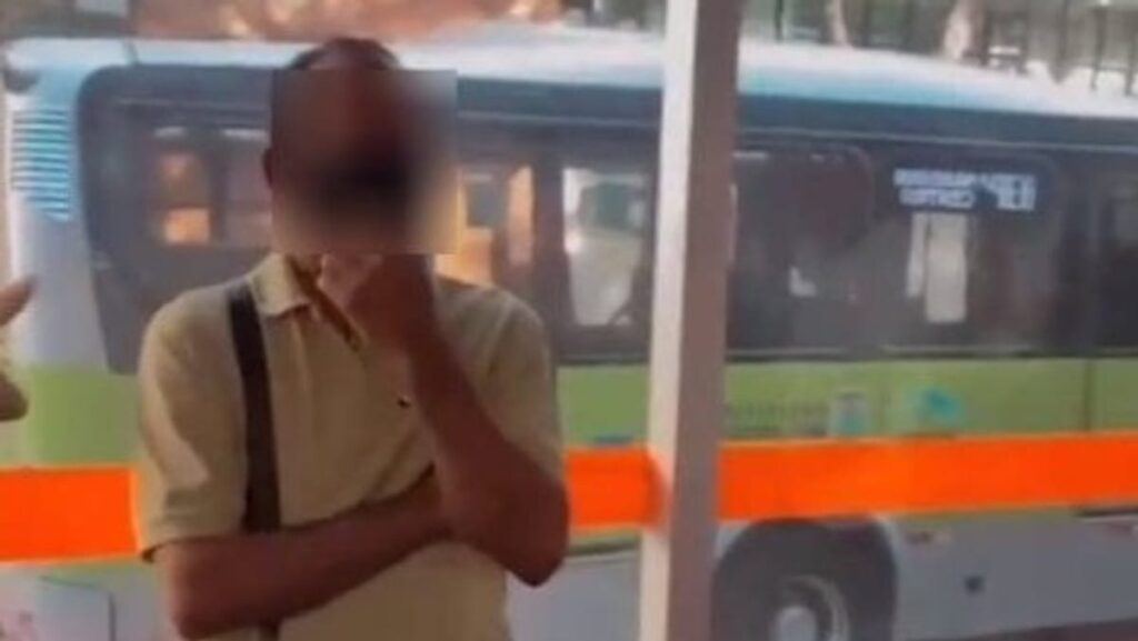 Homem suspeito de importunação sexual dentro de ônibus é preso em BH - Foto: Reprodução/Redes Sociais