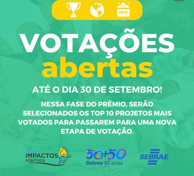 Com recorde de inscrições, começa a votação no Prêmio Impactos Positivos 3c0cba8c ea26 41fc 8db6 866d0f0ae52a