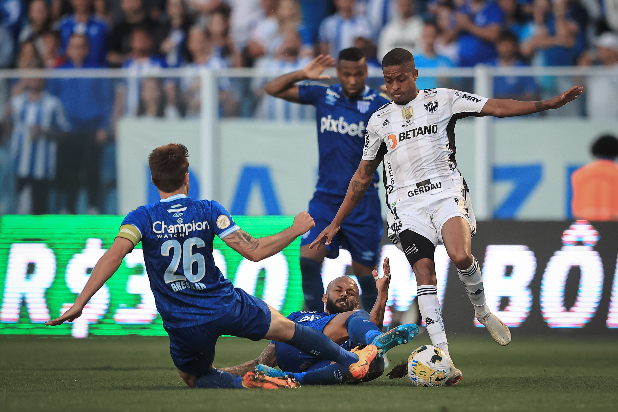 Avaí derrota Atlético-MG por 1 a 0 no Brasileirão na estreia de Lisca - Foto: Pedro Souza/Atlético