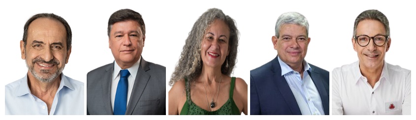 Candidatos ao Governo de Minas - Foto: Divulgação