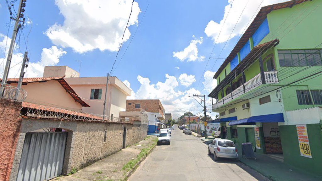 Homem é assassinado com tiros na cabeça no bairro Bela Vista em Contagem - Foto; Reprodução/Gogole Street View