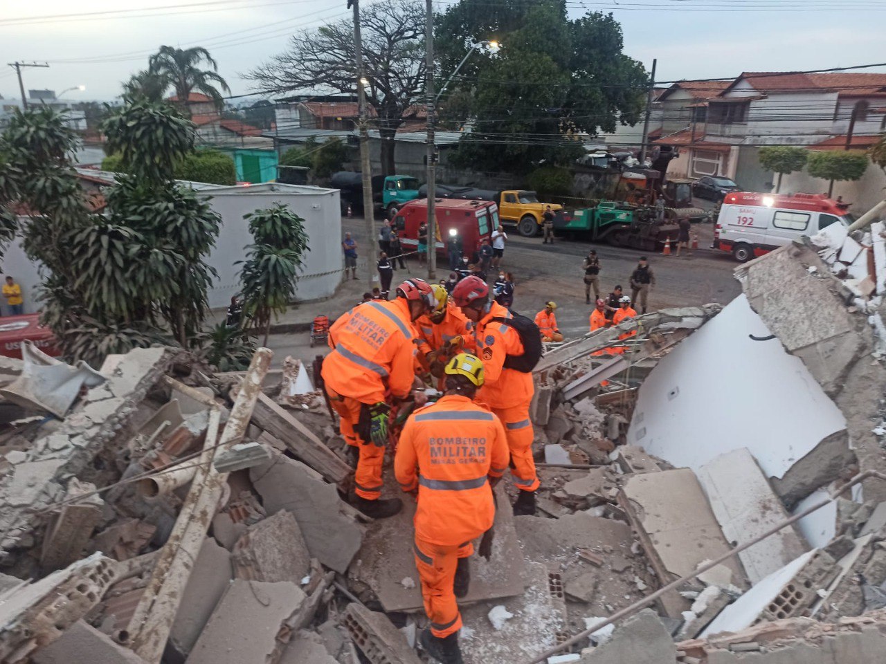 Saiba quem são as vítimas do desabamento de prédio no bairro Planalto, em Belo Horizonte - Foto: Divulgação/CBMMG