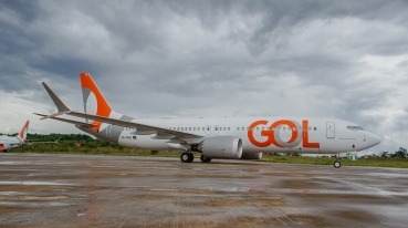Avião da GOL com 169 passageiros faz pouso de emergência no Aeroporto de Confins - Foto: Divulgação/Gol
