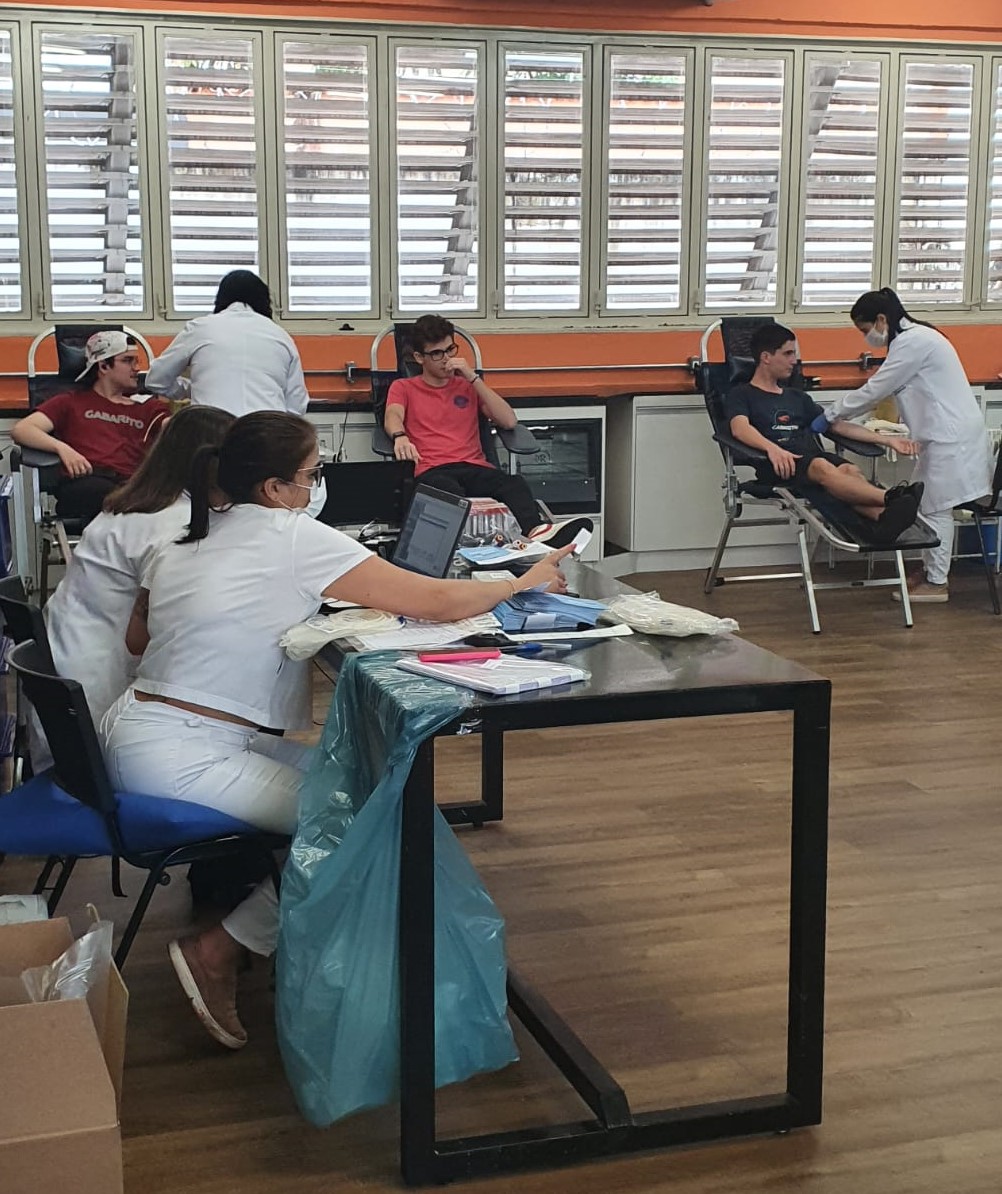 Sistema Gabarito promove mutirão de doação de sangue b1cfdfda e77c 45f3 bdcb 28f631f7df83