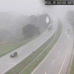 Chuva de granizo volta atingir Rodovia Fernão Dias, em Campanha - Foto: Divulgação/Arteris