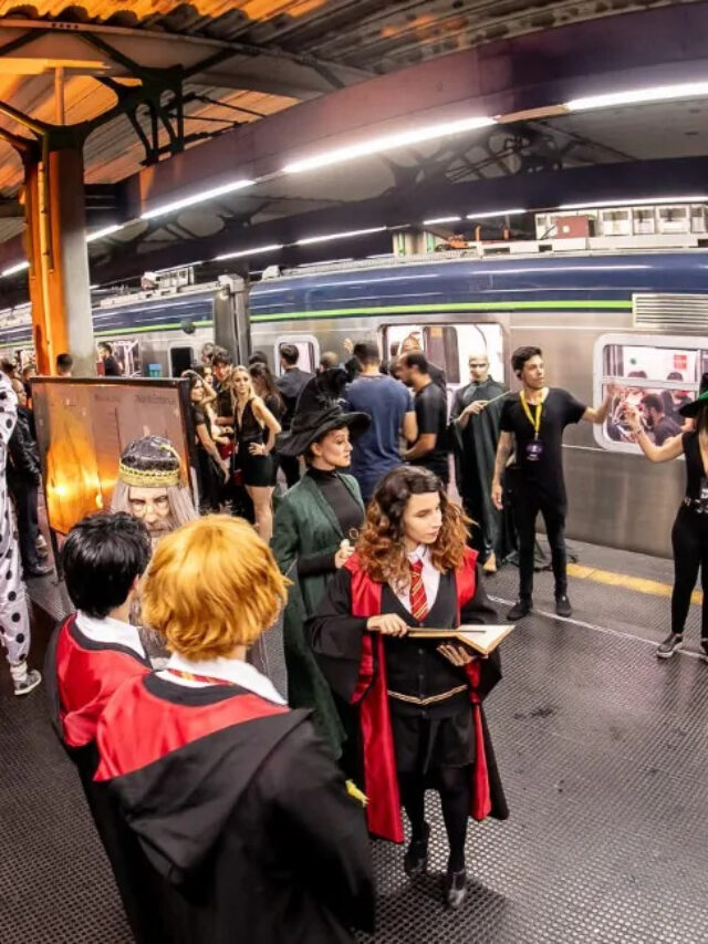 Halloween Nos Trilhos do Metrô BH