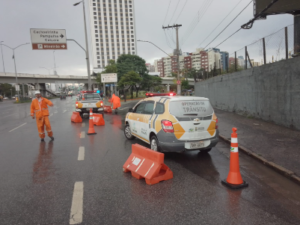 Chuva forte bloqueia avenidas de BH nesta quarta-feira; saiba quais - Foto: Divulgação/BHTrans (Arquivo)