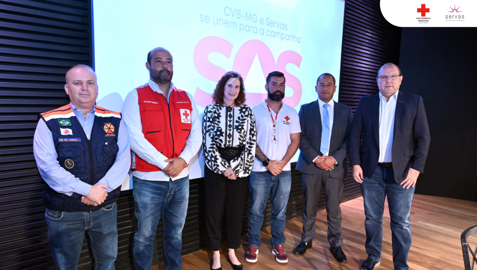 CVB-MG e Servas lançam juntos campanha SOS Chuvas 2023 para Minas Gerais CVB-MG e Servas lançam juntos campanha SOS Chuvas 2023 para Minas Gerais - Foto: Divulgação