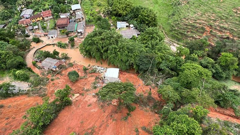 Chuvas deixa 226 cidades de Minas Gerais em situação de emergência - Foto: Divulgação/Defesa Civil de Minas Gerais