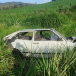 Duas pessoas ficam gravemente feridos após acidente na MG-184, em Alterosa - Foto: Divulgação/PMRv