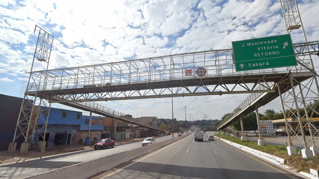 'Rolezinho' no Anel Rodoviário de BH tem perseguição e uma pessoa morta - Foto: Reprodução/Google Street View