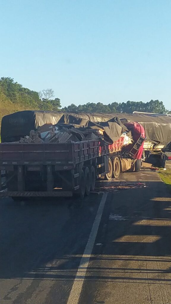 Motorista morre após acidente e interdita parcialmente Rodovia Fernão Dias, em Santo Antônio do Amparo - Foto: Redes Sociais