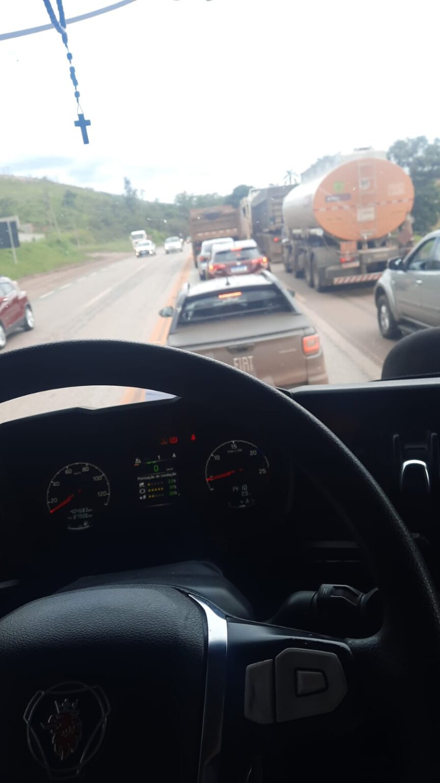 BR-040 em Congonhas - Foto: Reprodução