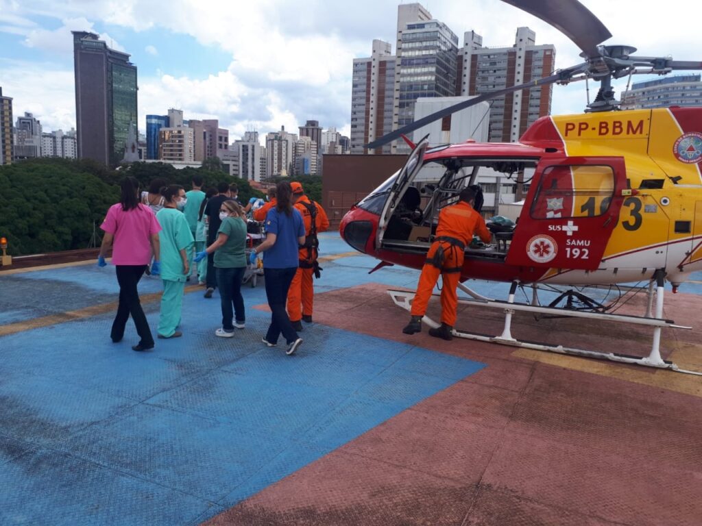 Menino de 4 anos se afoga em piscina no bairro Pousada Del Rey, em Igarapé - Foto: Divulgação/CBMMG