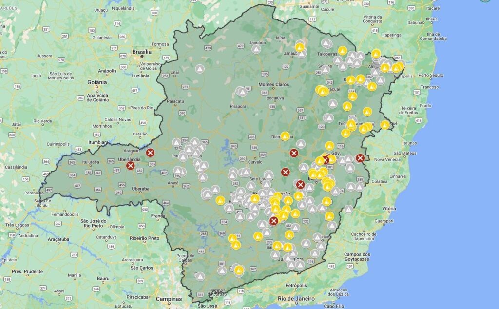 Aplicativo informa situação em tempo real sobre interdições nas estradas de Minas Gerais - Foto: Divulgação (Arquivo)