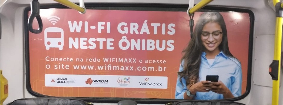 Ônibus do sistema de transporte metropolitano ganham internet wi-fi - Foto: Seinfra / Divulgação