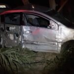 Cinco pessoas da mesma família ficam feridas em acidente na MGC-122, em Capitão Enéas - Foto: Divulgação/Samu