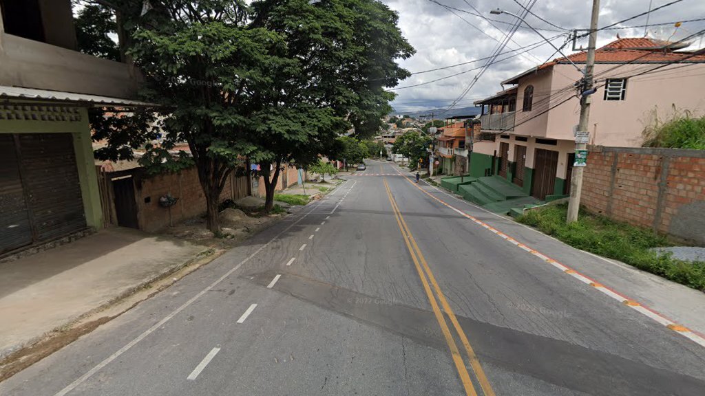 Dois homens são assassinados a tiros dentro de casa no bairro Durval de Barros, em Ibirité - Foto: Reprodução/Google Street View