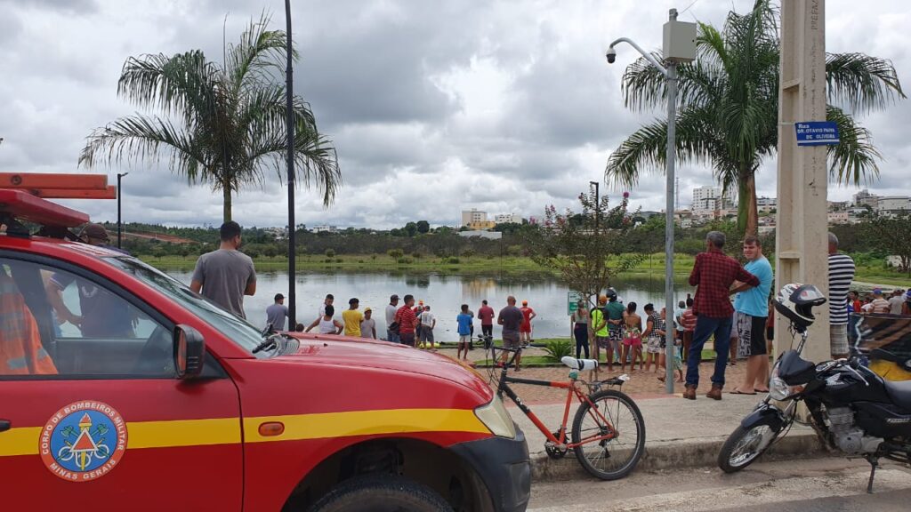 Jovem morre afogado na Lagoa Dourada em Perdigão - Foto: Divulgação/CBMMG