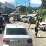 Colisão ocorreu na Avenida Vereador Cícero Idelfonso, conhecida como Avenida Delta - Foto: Reprodução