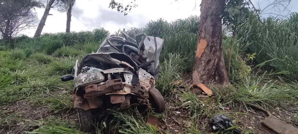 Homem morre após carro capotar na BR-262, em Pará de Minas - Foto: Divulgação/PRF