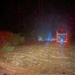 BR-381 é totalmente interditada após queda de barreiras em Jaguaraçu - Foto: Divulgação/PRF