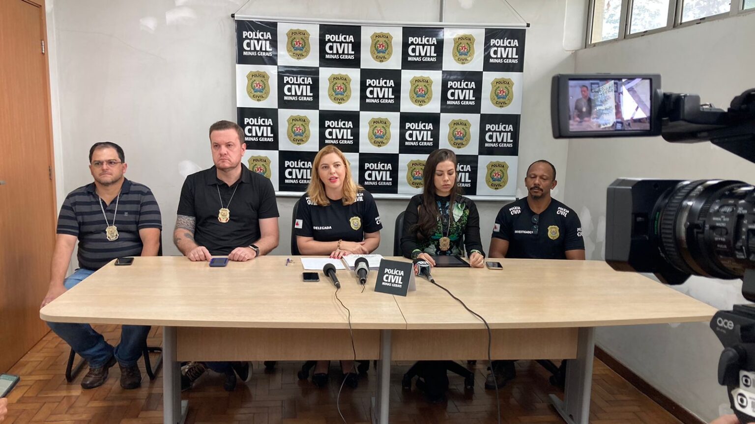 Mulher é presa por assassinar e concretar corpo do marido em BH Mulher é presa por assassinar e concretar corpo do marido em BH - Foto: Divulgação/PCMG